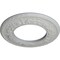 Ekena Millwork Salem Ceiling Medallion (Fits Canopies up to 7 1/8"), 13 1/4"OD x 7 1/8"ID x 7/8"P, Frost CM13SAFRF - alternate 3